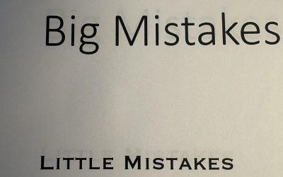 On How We Recover From Our Mistakes